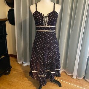 Vintage 70’s floral prairie Cottagecore dress